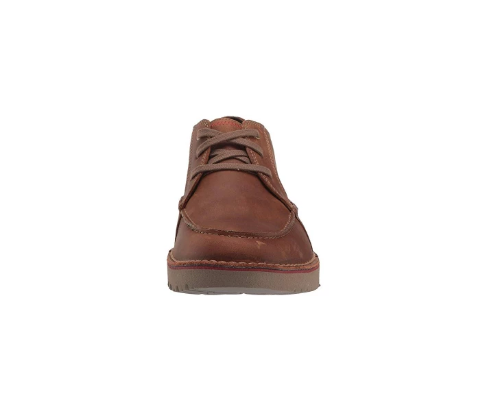 Фото - чоловічу туфлю Туфлі оксфорди Clarks Vargo Vibe Dark Tan Leather 40