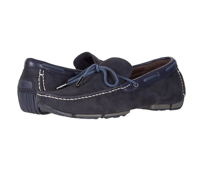 Фото - чоловічу туфлю Туфлі лофери UGG Bel-Air Lace Slip-On Navy 43.5