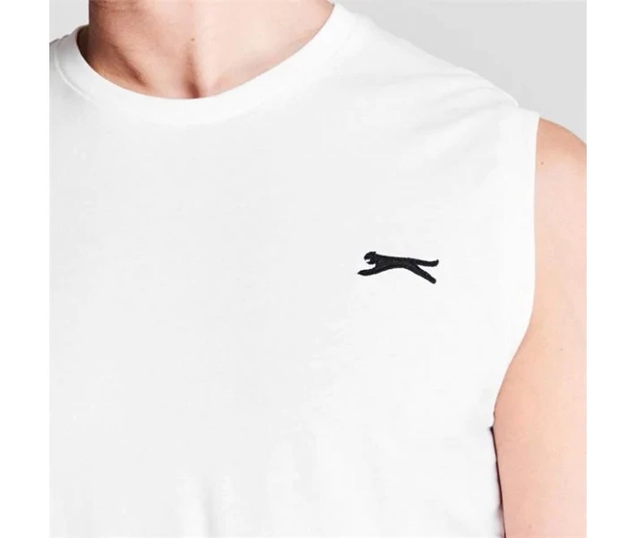 Фото - чоловічу майку Майка Slazenger Sleeveless White 4XL