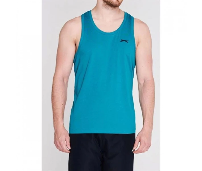 Фото - чоловічу майку Майка Slazenger Muscle Vest Teal S