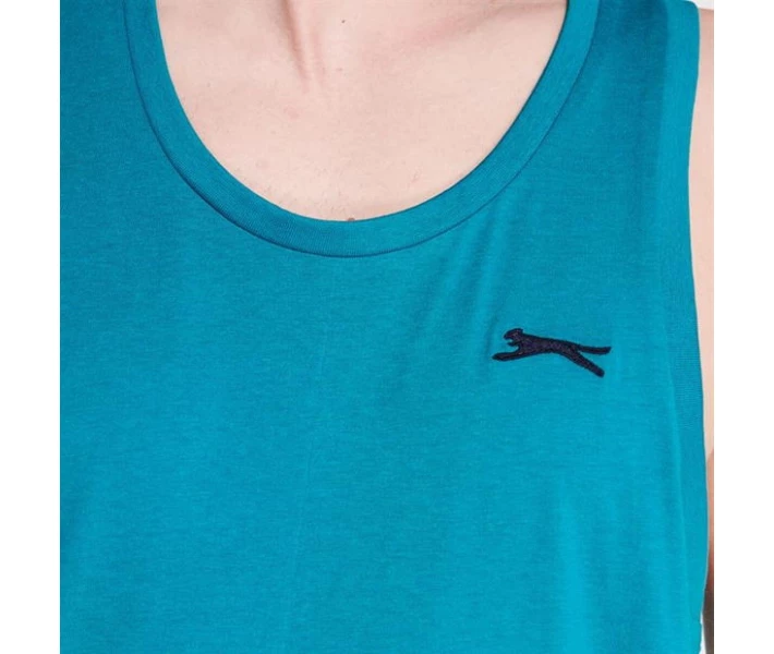 Фото - чоловічу майку Майка Slazenger Muscle Vest Teal S