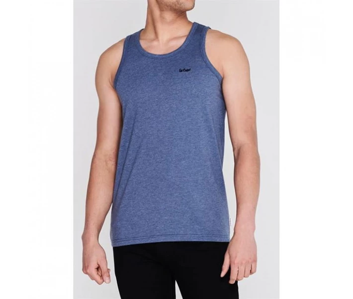 Фото - чоловічу майку Майка Lee Cooper Essential Vest Denim Marl L