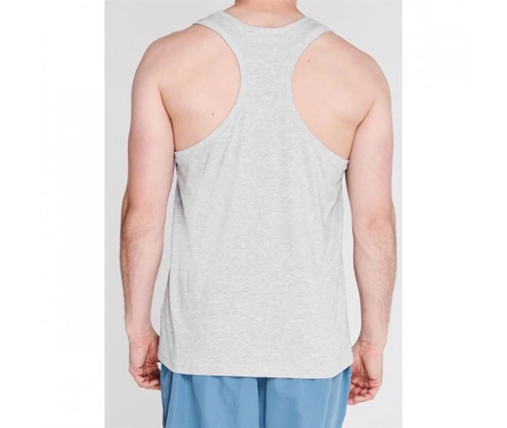 Фото - чоловічу майку Майка Slazenger Muscle Vest Grey Marl XS