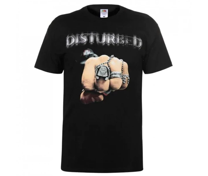 Фото - чоловічу футболку Футболка Official Disturbed Fist L