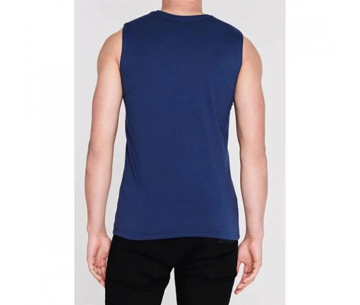 Фото - чоловічу майку Майка Lee Cooper Large Logo Vest Vintage Blue XL