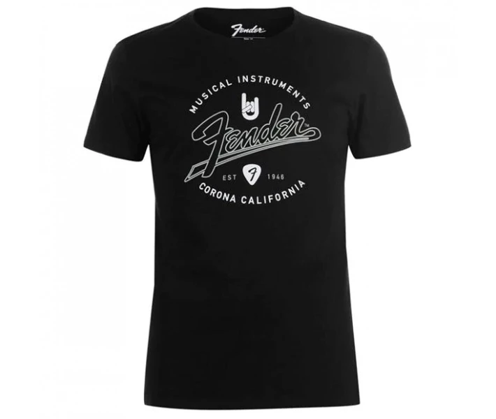 Фото - чоловічу футболку Футболка Official Fender Logo S