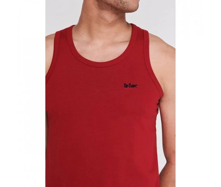 Фото - чоловічу майку Майка Lee Cooper Essential Vest Red XL