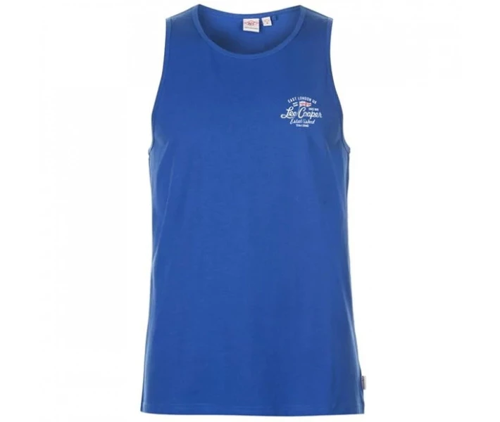 Фото - чоловічу майку Майка Lee Cooper Fashion Vest Royal Blue S
