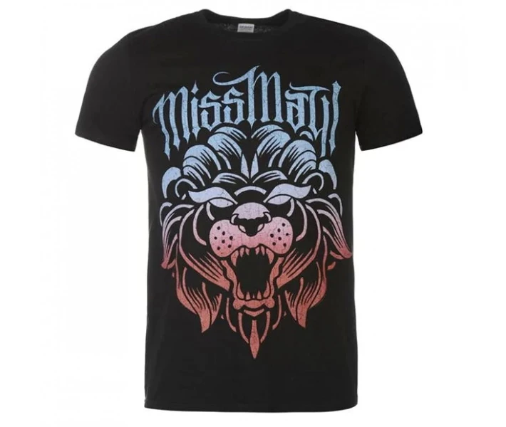 Фото - чоловічу футболку Футболка Official Miss May I Faded Lion M