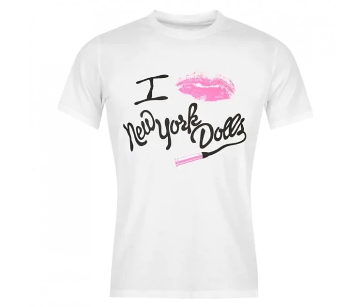 Фото - чоловічу футболку Футболка Official New York Dolls Lips XL