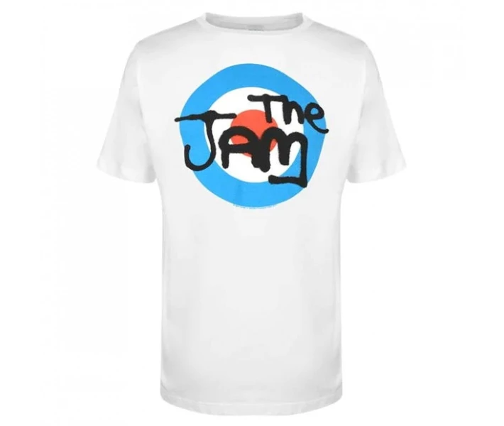 Фото - чоловічу футболку Футболка Official The Jam White Logo XL