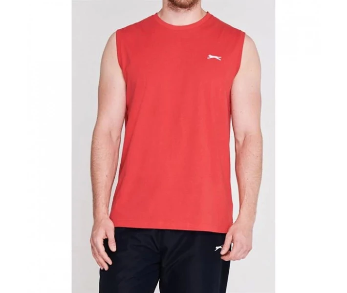 Фото - чоловічу майку Майка Slazenger Sleeveless Red XXL