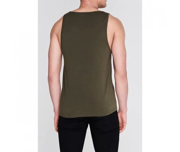 Фото - чоловічу майку Майка Fabric Embroidered Vest Khaki S