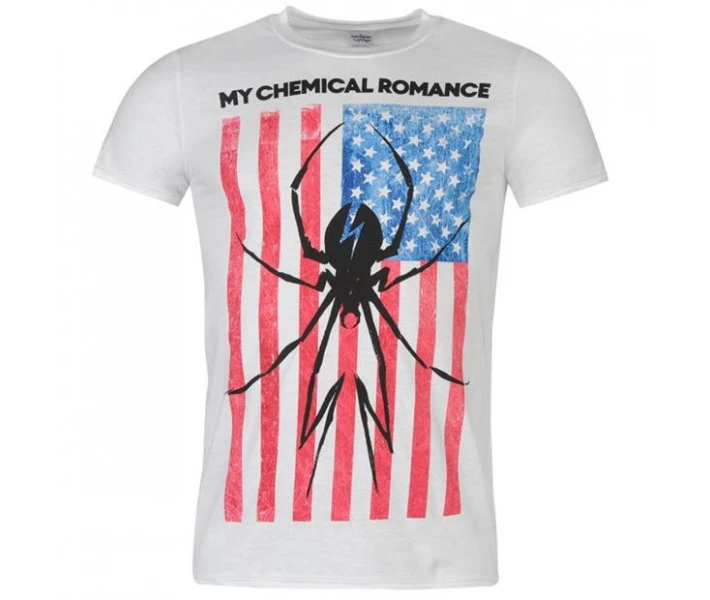 Фото - чоловічу футболку Футболка Official My Chemical Romance Flag Logo M
