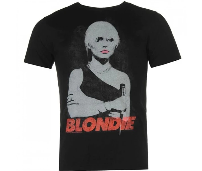 Фото - чоловічу футболку Футболка Official Blondie Black Mic S