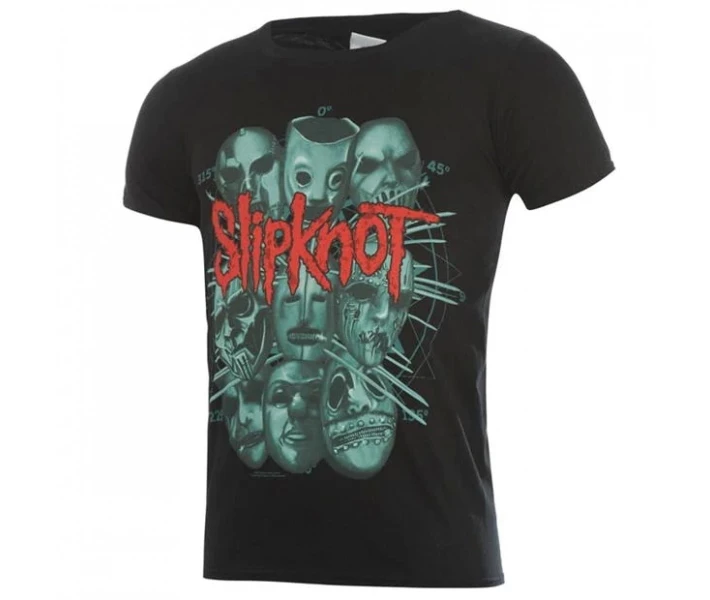 Фото - чоловічу футболку Футболка Official Slipknot Masks XL
