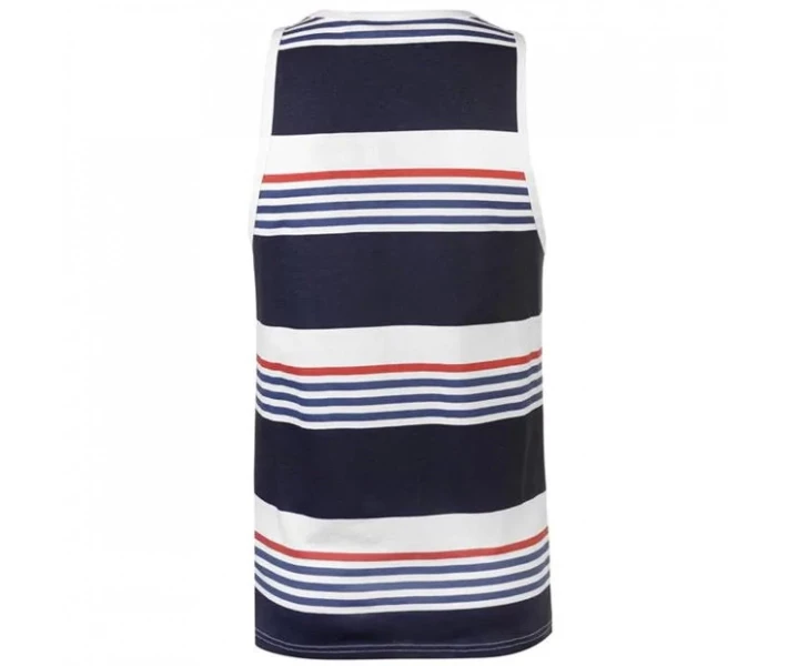 Фото - чоловічу майку Майка Pierre Cardin Printed Stripe Vest Navy/Wht/Blue S