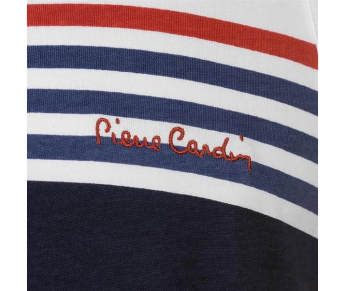 Фото - чоловічу майку Майка Pierre Cardin Printed Stripe Vest Navy/Wht/Blue S