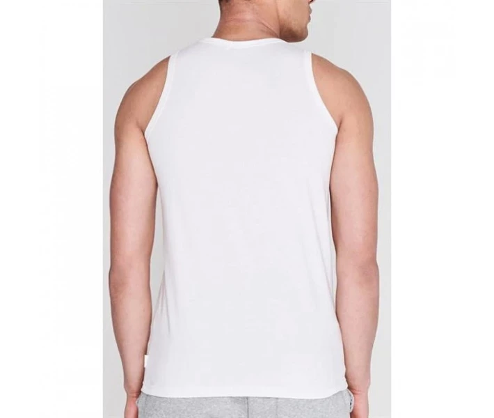 Фото - чоловічу майку Майка Lee Cooper Logo Vintage Vest White 2 L