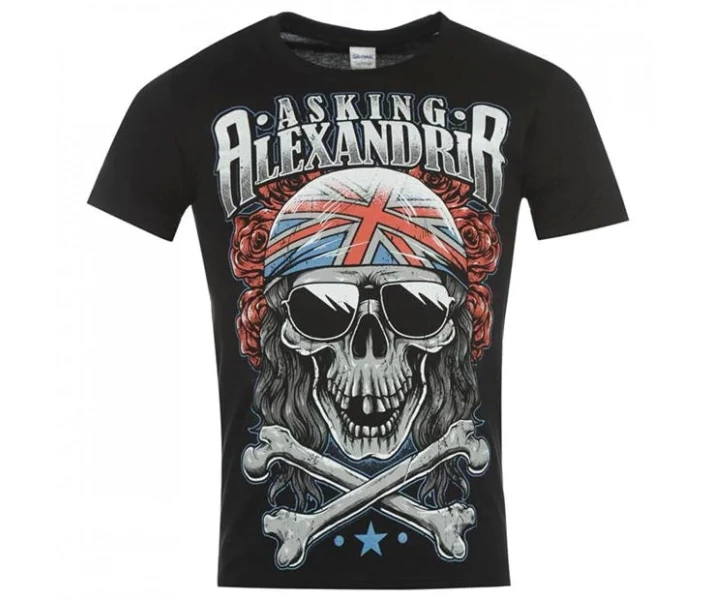 Фото - чоловічу футболку Футболка Official Asking Alexandria Grayskull M