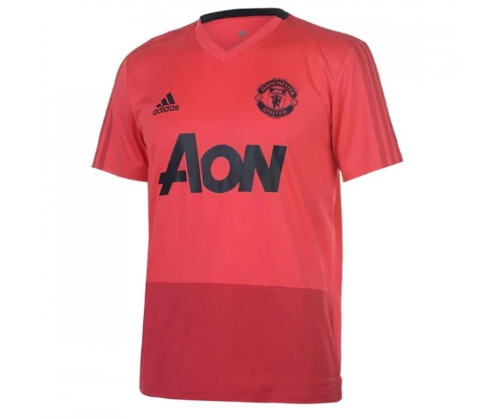 Фото - чоловічу футболку Футболка adidas Manchester United Shirt 2018 2019 Pink L