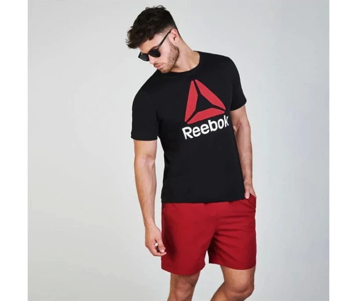 Фото - чоловічу футболку Футболка Reebok Stack Delta Black S
