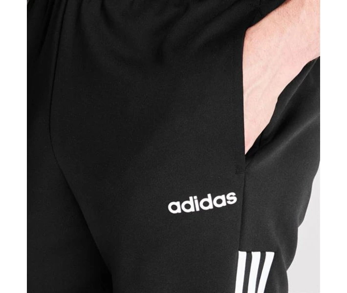 Фото - чоловічі спортивні штани Спортивні штани adidas 3 Stripe Matte Tracksuit Black / White S