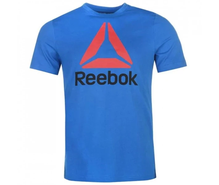 Фото - чоловічу футболку Футболка Reebok Stack Delta Blue L