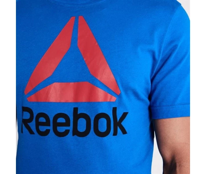 Фото - чоловічу футболку Футболка Reebok Stack Delta Blue L
