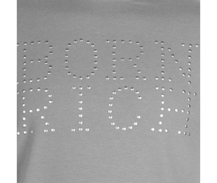 Фото - чоловічу футболку Футболка Born Rich Ribery Alloy Marl M
