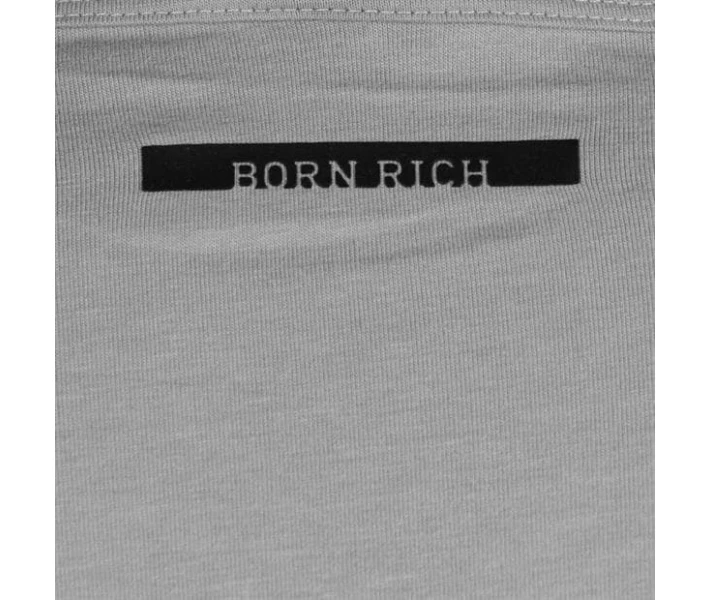 Фото - чоловічу футболку Футболка Born Rich Ribery Alloy Marl M