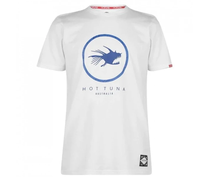Фото - чоловічу футболку Футболка Hot Tuna Crew White Crcl Logo M