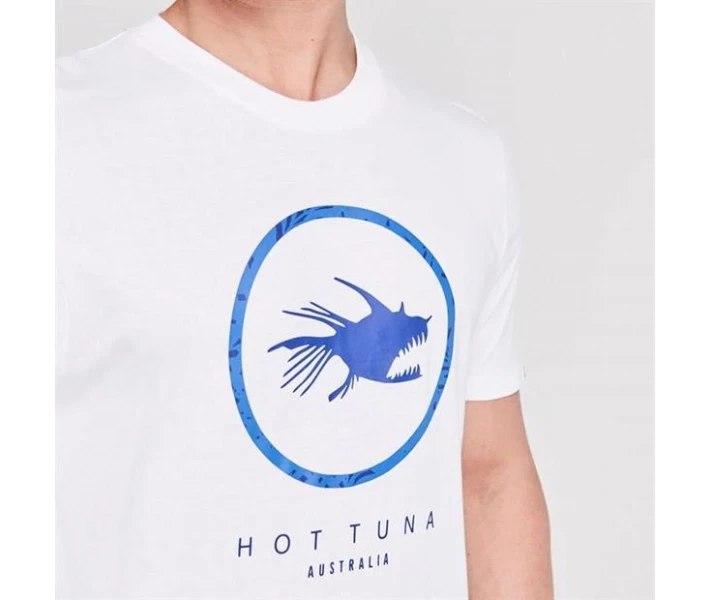 Фото - чоловічу футболку Футболка Hot Tuna Crew White Crcl Logo M