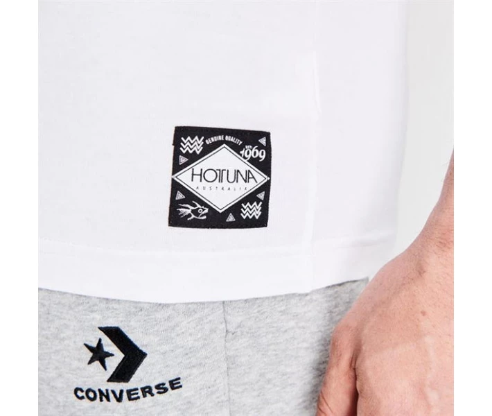 Фото - чоловічу футболку Футболка Hot Tuna Crew White Crcl Logo M