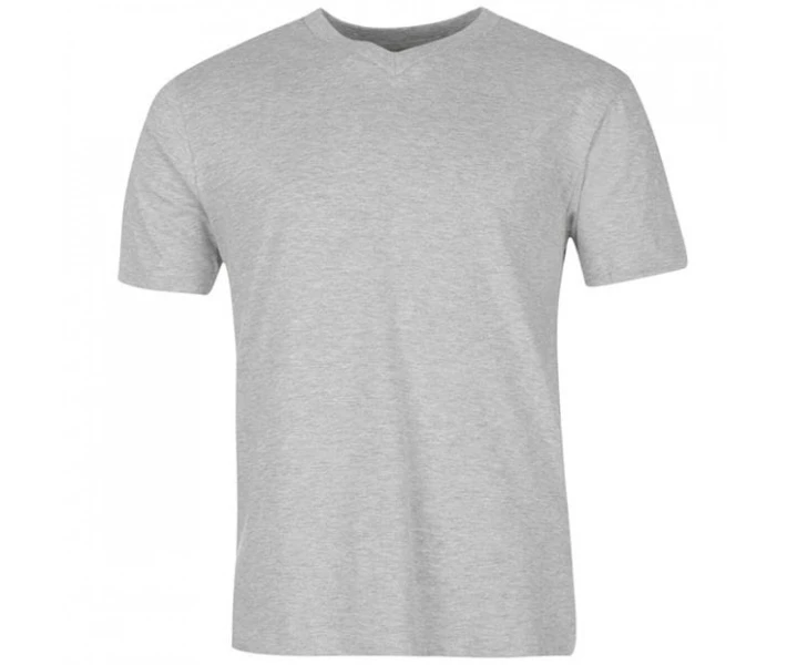 Фото - чоловічу футболку Футболка Donnay Three Pack V Neck T Shirt Wht/Aqua/GreyM XS