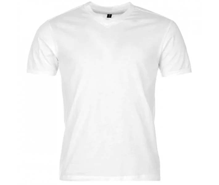 Фото - чоловічу футболку Футболка Donnay Three Pack V Neck T Shirt Wht/Aqua/GreyM XS