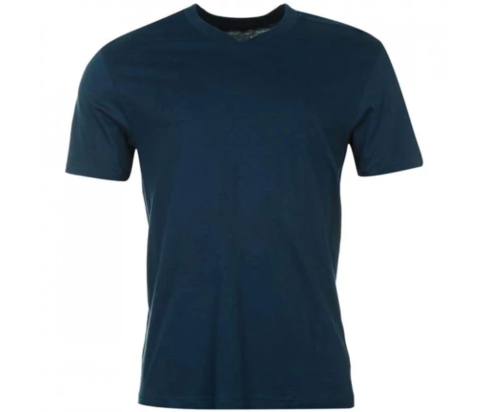 Фото - чоловічу футболку Футболка Donnay V Neck T Shirt LtBlue/Blue/DkB 3 шт XXL