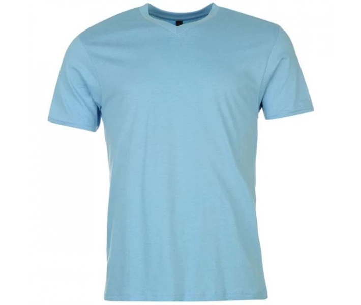 Фото - чоловічу футболку Футболка Donnay V Neck T Shirt LtBlue/Blue/DkB 3 шт XXL