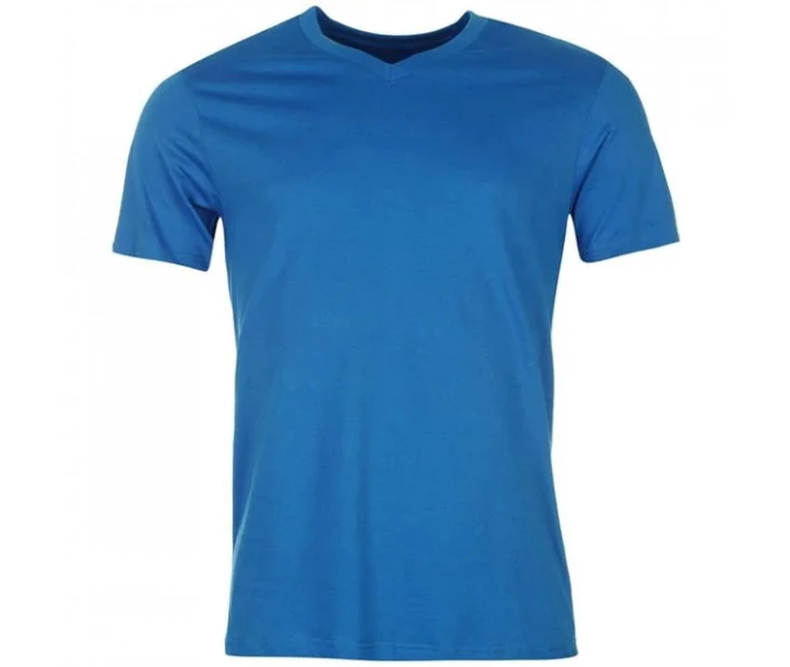 Фото - чоловічу футболку Футболка Donnay V Neck T Shirt LtBlue/Blue/DkB 3 шт XXL