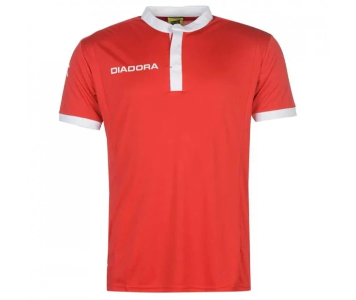 Фото - чоловічу термобілизну Термо-лонгслів Diadora Fresno T Shirt Red / White XXL