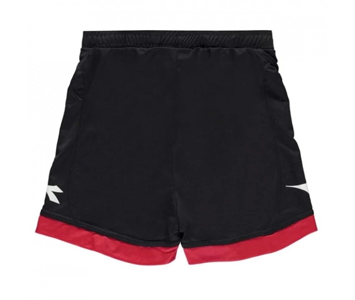 Фото - чоловічу термобілизну Термошорти Diadora Paulo Junior Boys Black / Red L