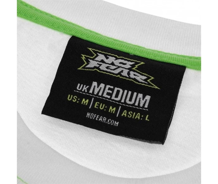 Фото - чоловічу футболку Футболка No Fear Core Graph White XXXL