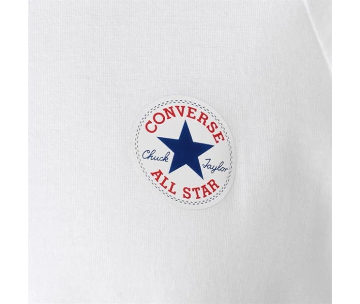 Фото - чоловічу футболку Футболка Converse Short Sleeve Raglan White S