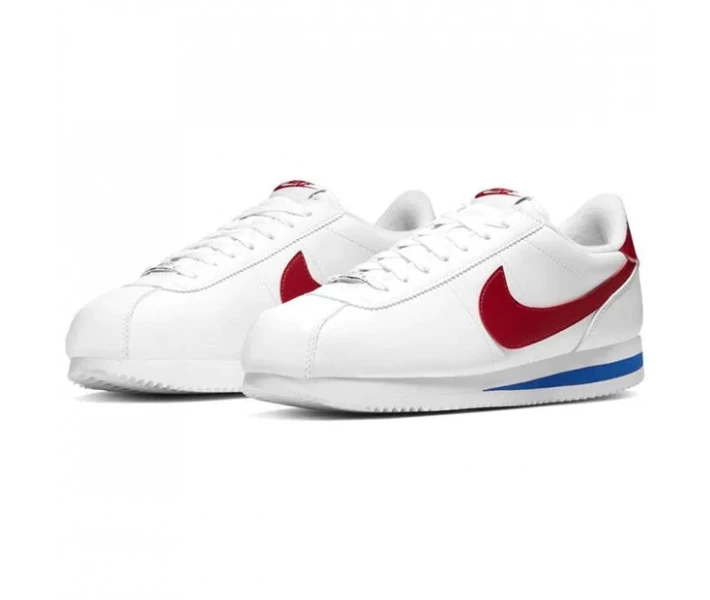 Фото - чоловічий кросівок Кросівки Nike Cortez Basic Ltr S00 White/Red 44.5