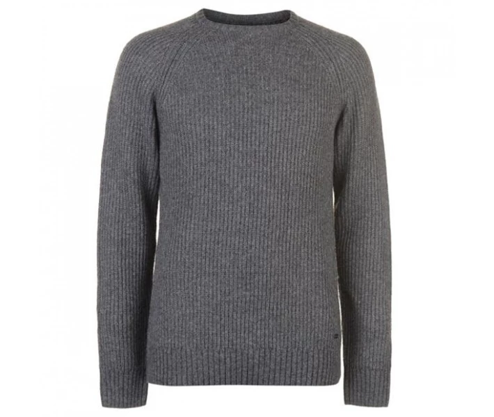 Фото - чоловічий джемпер Джемпер Firetrap Rib Charcoal S