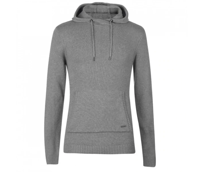 Фото - чоловіче худі Худі Firetrap Hooded Knit Grey Marl M