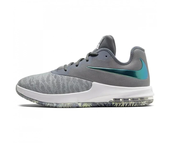Фото - чоловічий кросівок Кросівки Nike AM Infuriate 3 Trainers Grey/Plat/Green 45