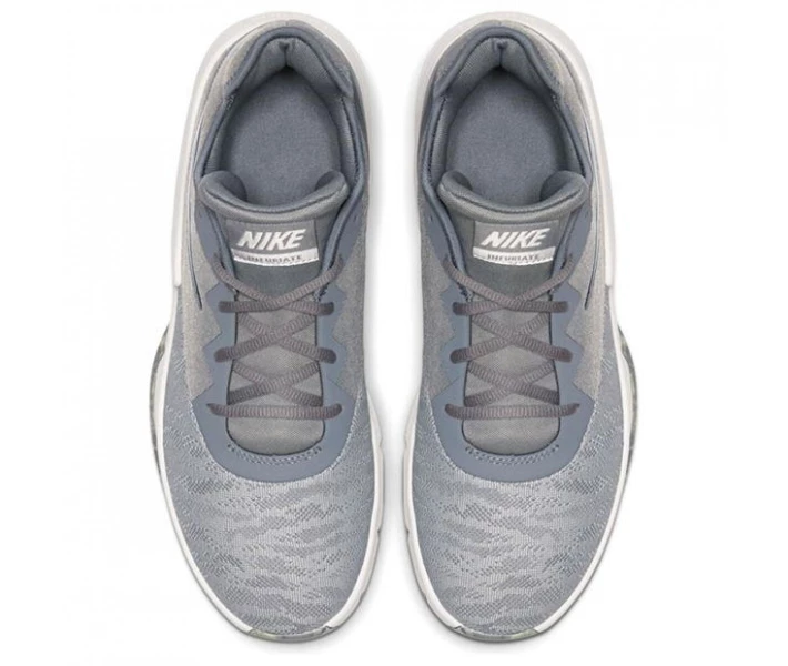 Фото - чоловічий кросівок Кросівки Nike AM Infuriate 3 Trainers Grey/Plat/Green 45
