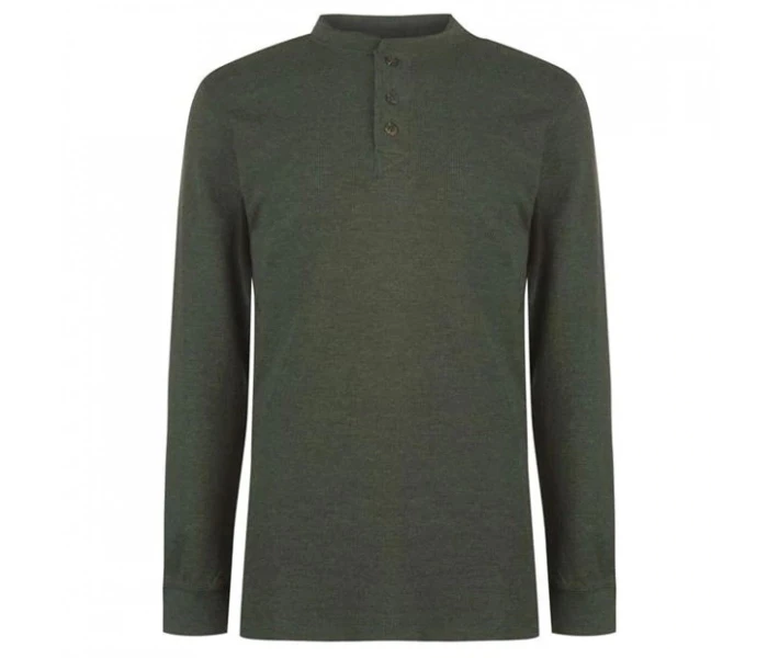 Фото - чоловічий джемпер Джемпер Gelert Thermal Henley Dark Green M