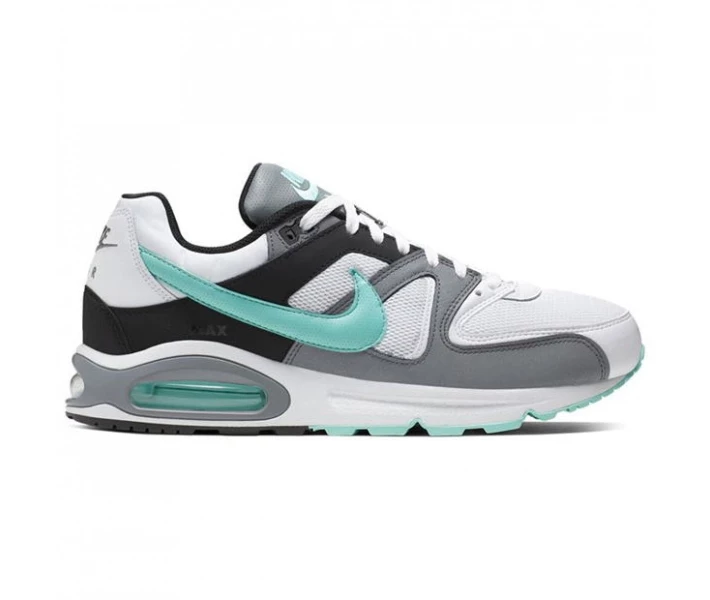 Фото - чоловічий кросівок Кросівки Nike Air Max Command Trainers White/Green/Gry 42.5